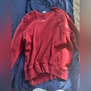 Red Nike Pullover